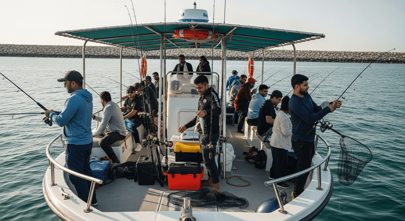 PW Wizard Trip, fishing trip from Dubai