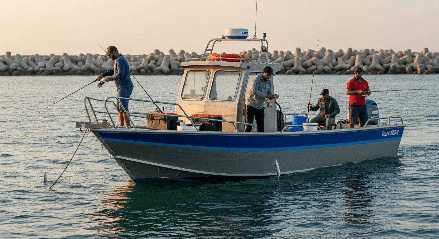 PW Wizard Trip, fishing trip from Dubai
